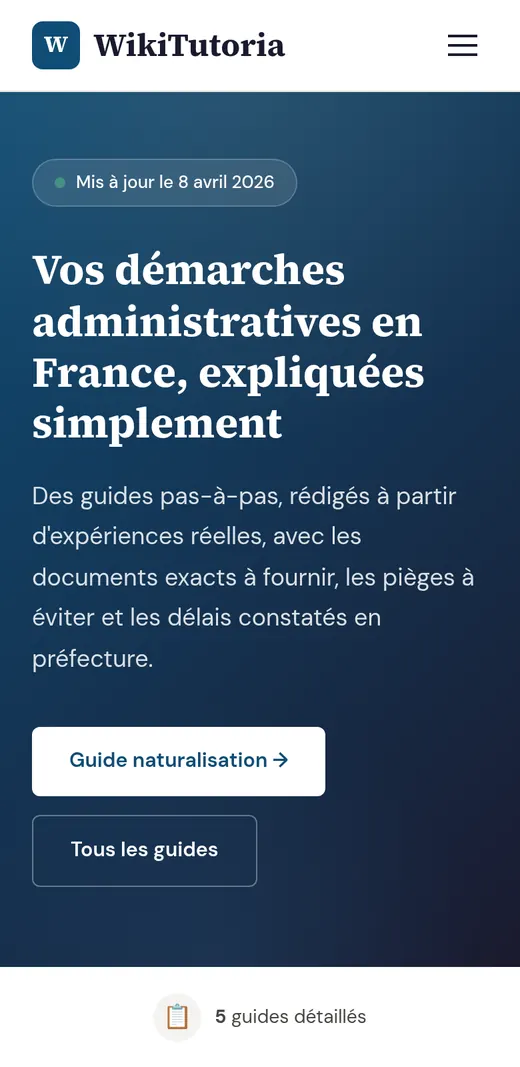 WikiTutoria.com mobile