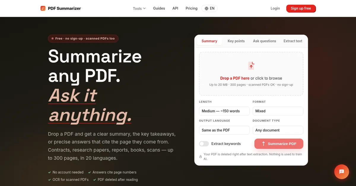 PDF-Summarize.com